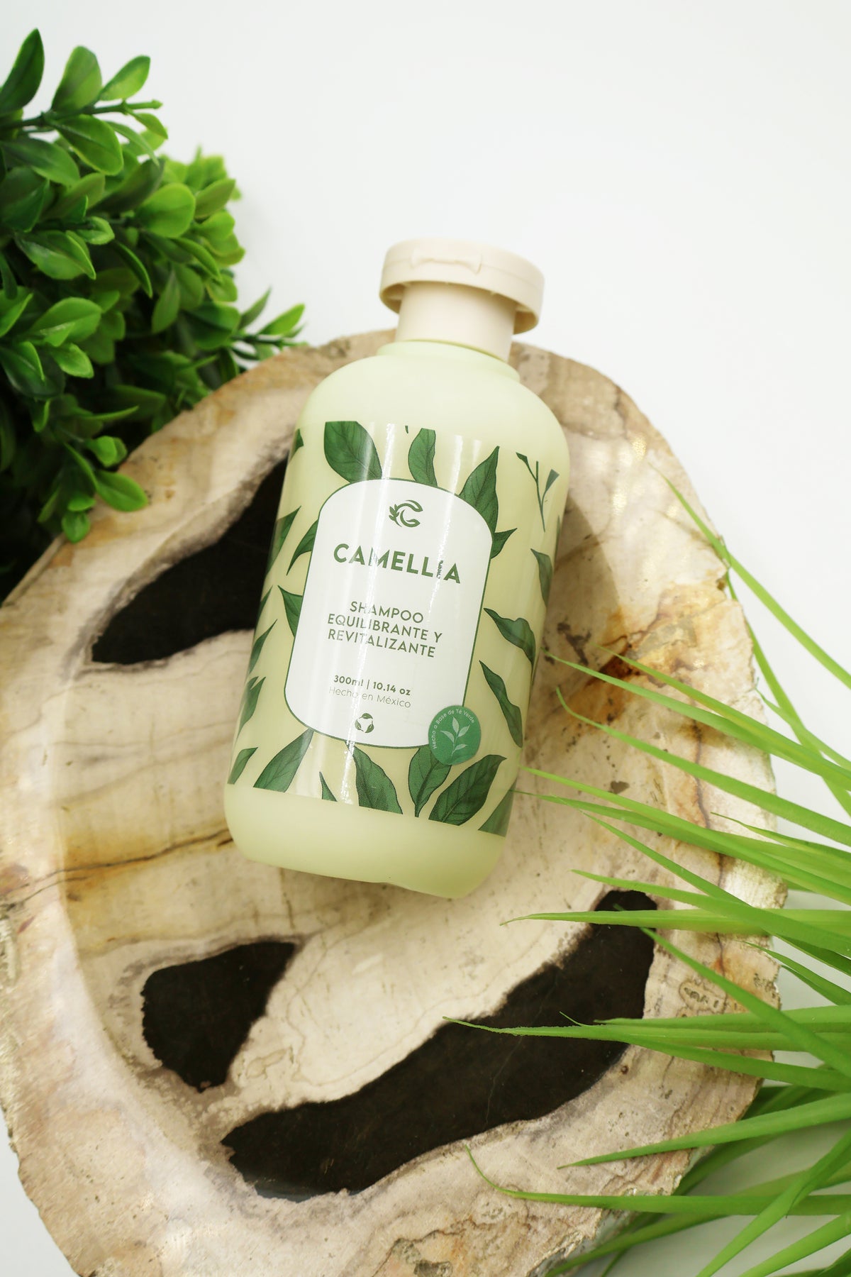 SHAMPOO ANTÍCASPA TÉ VERDE ROMERO Y MENTA
