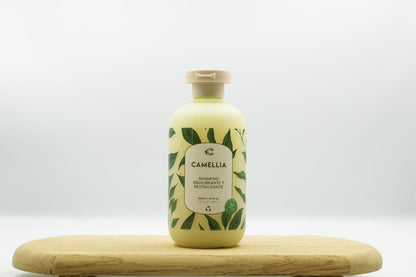 SHAMPOO ANTÍCASPA TÉ VERDE ROMERO Y MENTA