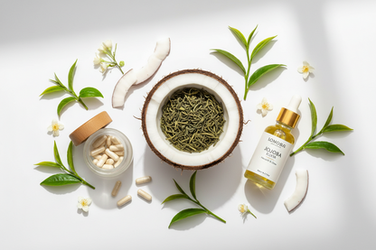 SHAMPOO HIDRATANTE TÉ VERDE  Y COCO